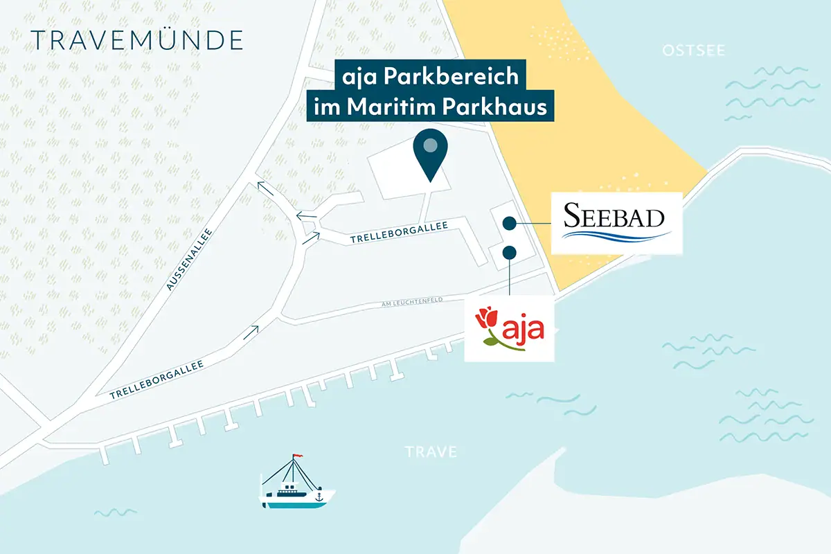 City map with text labelling