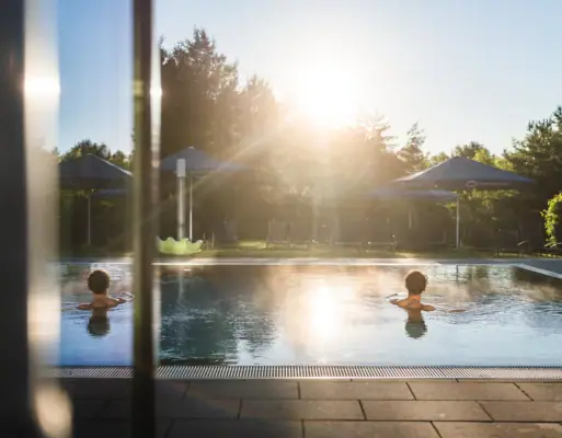 aja Bad Saarow People in an outdoor pool