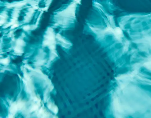 Close-up of water in blue tones