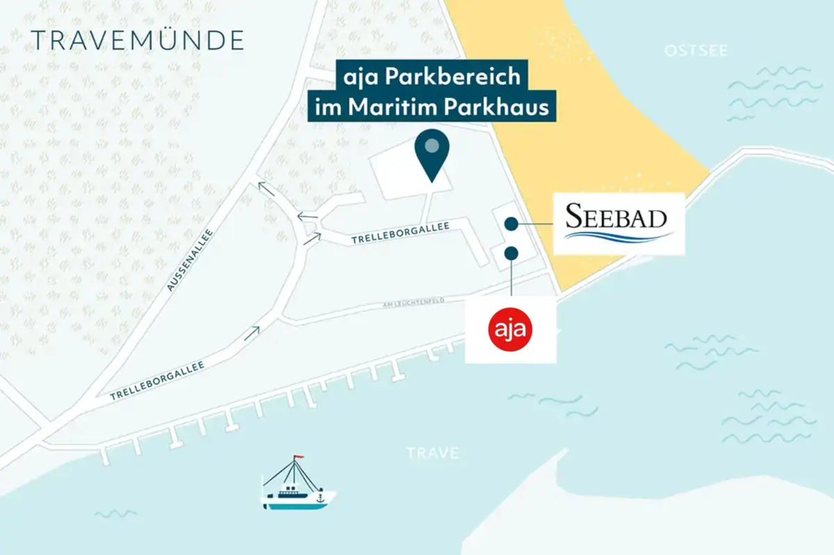 City map with text labelling