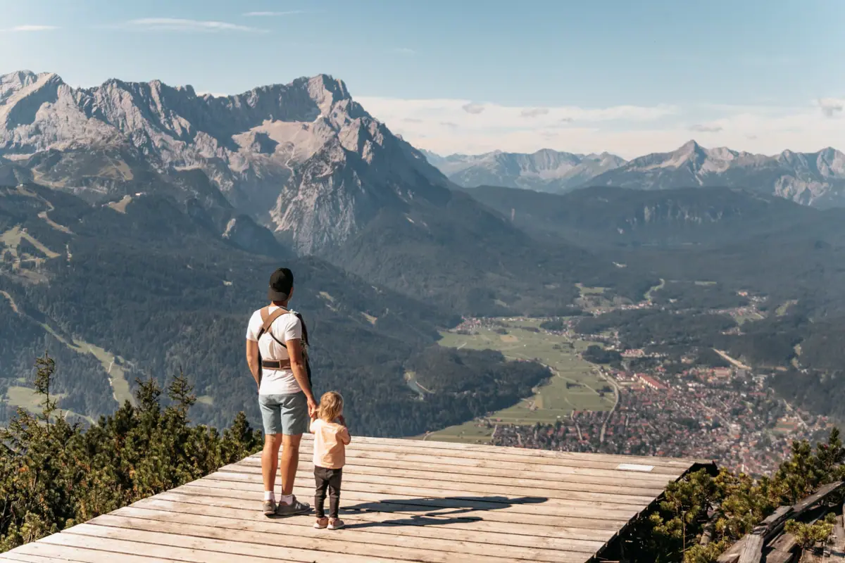 A trip into the mountains from the family hotel in Garmisch-Partenkirchen.