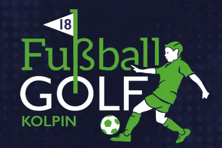 Football golf Kolpin Logo of a football team with graphic design and green colour scheme.