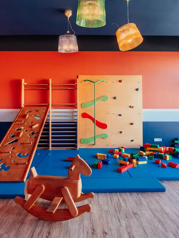 The children’s play area at aja Grömitz
